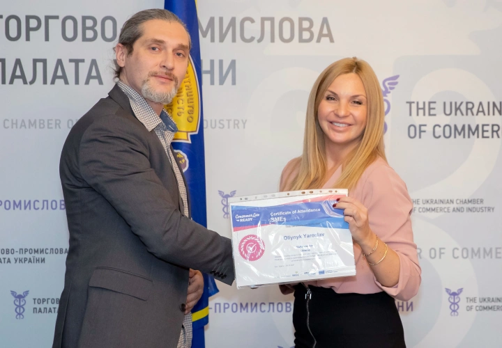 Анна Вінниченко – Амбасадор правової євроінтеграції в рамках проєкту “Готовність до захисту прав споживачів”